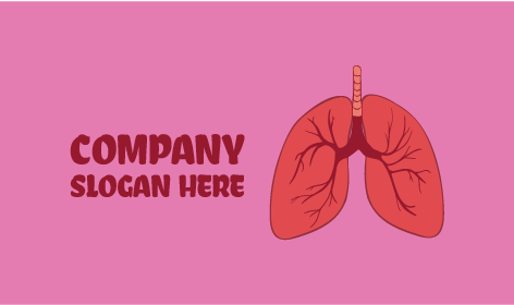 Skilled Pulmonologist Doctor Logo