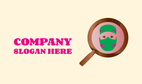 Logo De Médecin en Tenue Chirurgicale