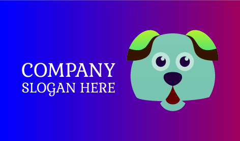 Logotipo De Perro Aullador Verde