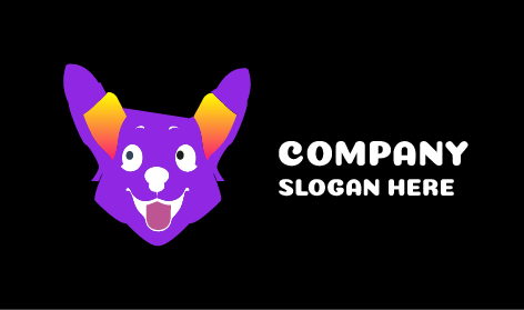 Logotipo De Perro De Orejas Largas