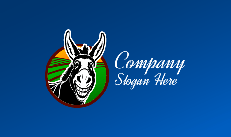 Logo Keledai Tertawa Gila