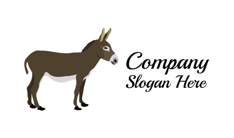 Logo Con Silhouette Di Asina