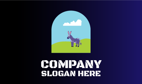 Logo Keledai Awan Mengambang