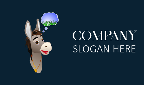 Logo Keledai Gelembung Pemikir