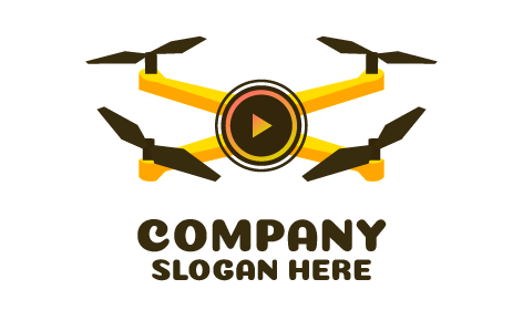 Logo Jaune Drone Intelligent