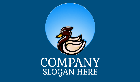 Logo Bebek Berbulu Cerah