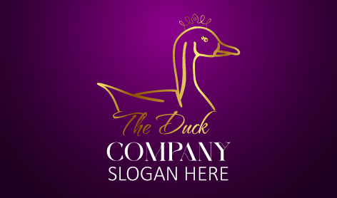 Logo Bebek Mahkota Emas