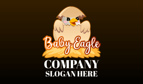 Logo Telur Elang Bayi