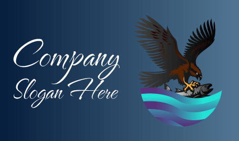 Logo Elang Menangkap Ikan