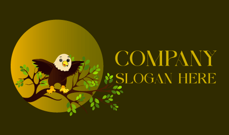 Logo Elang Hijau Bahagia