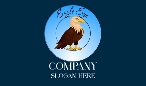 Logo Mata Elang Yang Kuat