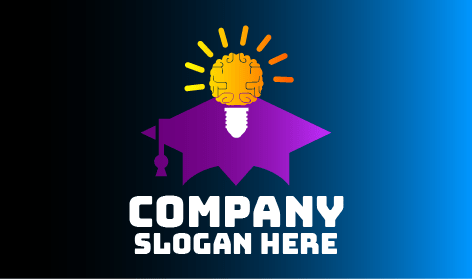 Logotipo De Educación De Mente Creativa