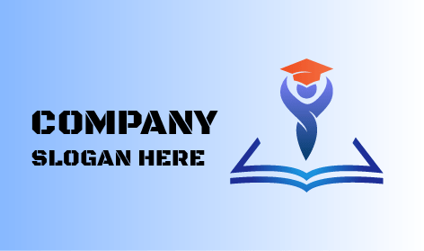 Logotipo Educativo De Birrete Naranja