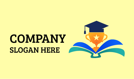 Logotipo De Educación Del Trofeo Ganador