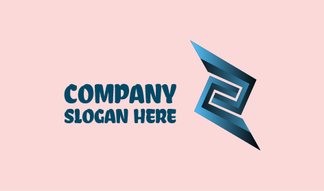 Blue Energy Sign Electrician Logo
