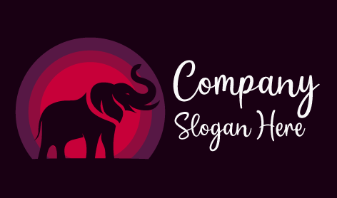 Logo Gajah Halo Cerah