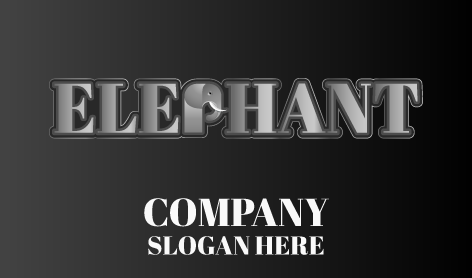 Logo Tanda Kata Gajah Halus