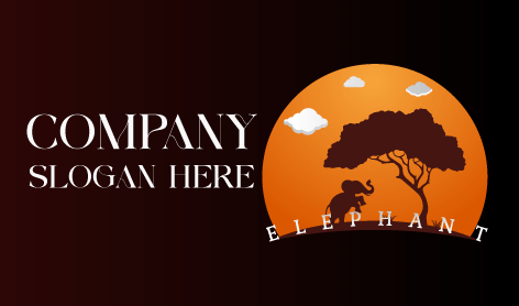 Logo Klasik Trampling Elephant