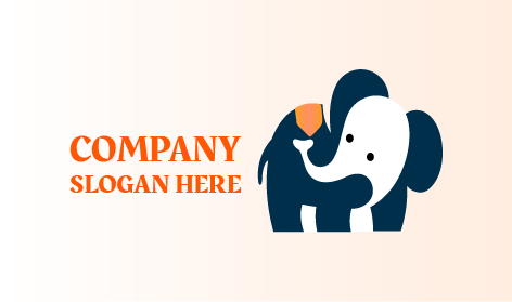 Logo Mit Weißgesichtigem Elefanten