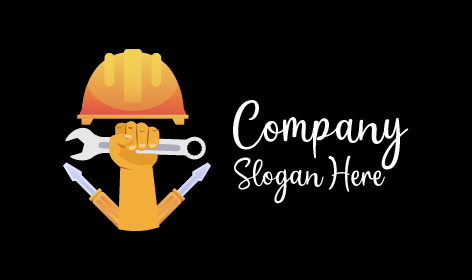 Schraubenschlüssel Mit Engineering-logo