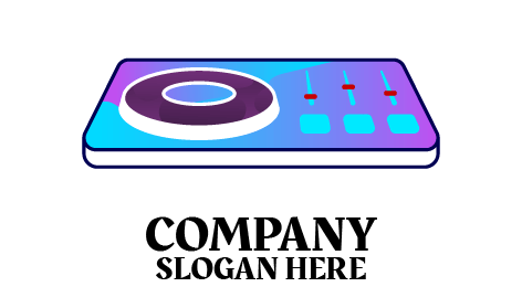 Logotipo De Entretenimiento Para Jugadores De Consola