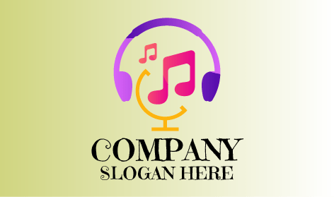 Logo Dello Studio Di Registrazione Di Intrattenimento