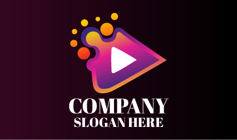 Logotipo De Lista De Reproducción De Canciones De Entretenimiento