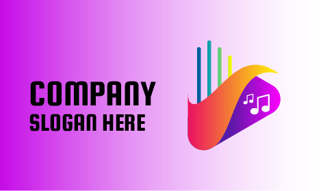 Logo Di Intrattenimento Dello Strumento Sfumato