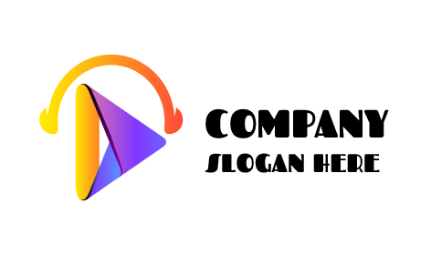 Logo Hiburan Pertunjukan Langsung