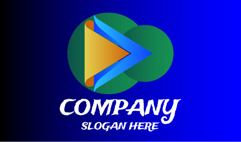 Botón De Reproducción Logotipo De Entretenimiento