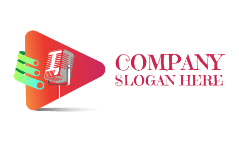 Logo Hiburan Mikrofon Perak