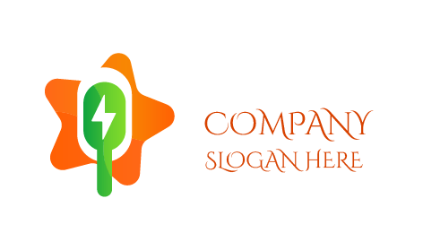 Logotipo De Micrófono De Entretenimiento Para Cantar