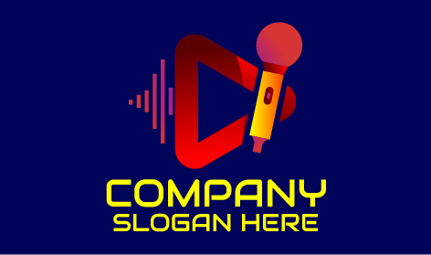 Logo Hiburan Pemutar Suara