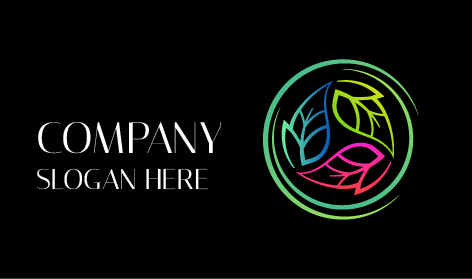 Logo Ambientale Foglie Trasparenti