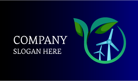 Rüzgar Türbini çevre Logosu