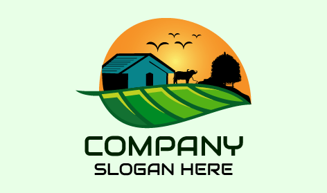 Logótipo Da Blue Farmhouse