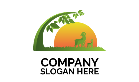 Logo de ferme de produits laitiers