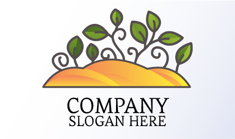 şık Tomurcuklanan çiftlik Logosu