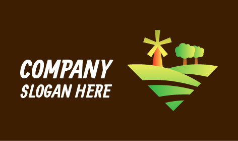 Logo Peternakan Generator Angin