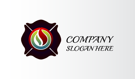 Logo Api Merah Marun