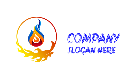 Sengendes Feuerkreis-Logo