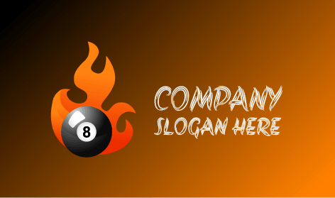 Logo Api Bola Snooker