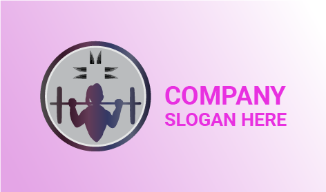 Logotipo De Fitness Femenino De Crossfit