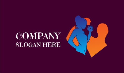 Logotipo De Fitness Inclusivo De Género