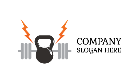 Logotipo De Equipo De Fitness Para Gimnasio