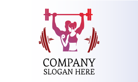 Logotipo De Fitness Para Hombre Y Mujer