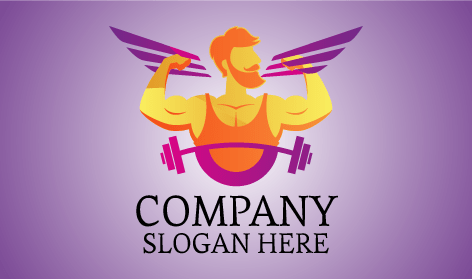 Logo De Salle De Fitness Masculine