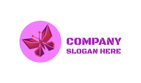 Hermoso Logotipo De Mosca En Clipart