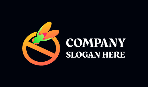 Logotipo De Servicio De Exterminio De Moscas