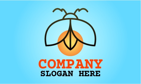 Glowing Firefly Logo